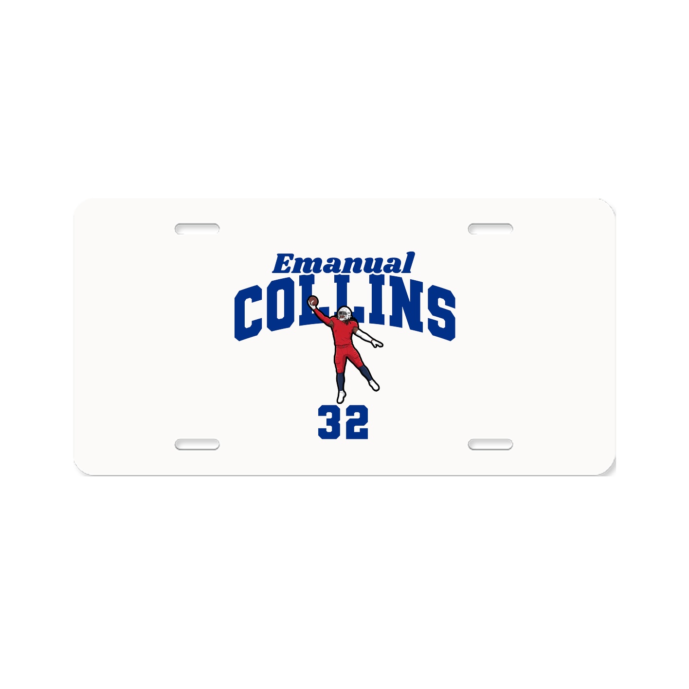 License Plate — Signature Arch in Classic