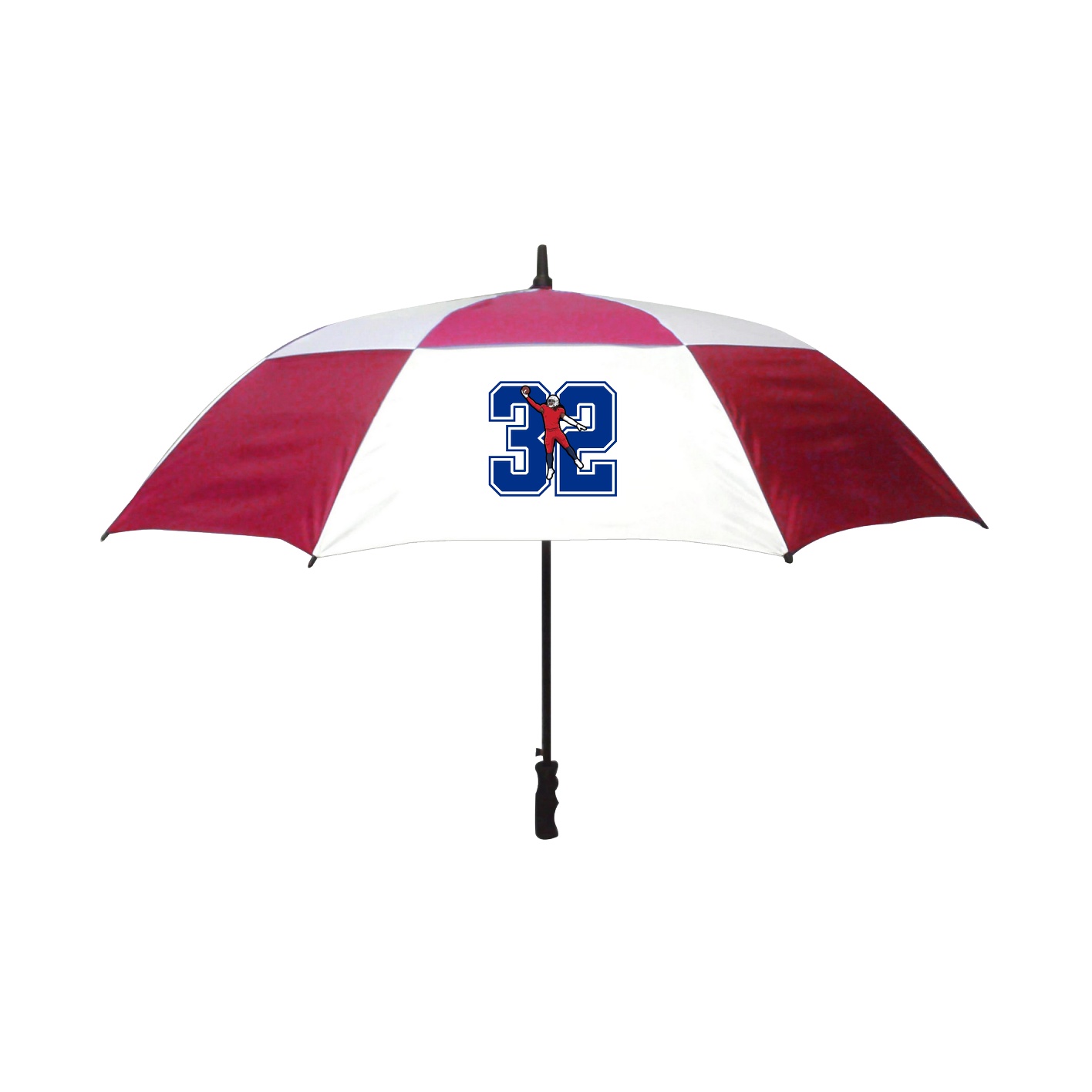 Golf Umbrella — Number in Red