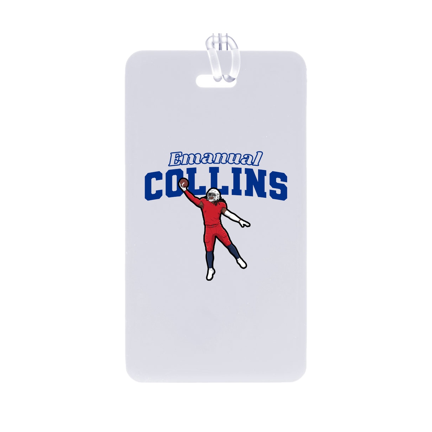 Bag Tag — Name Arch in Classic