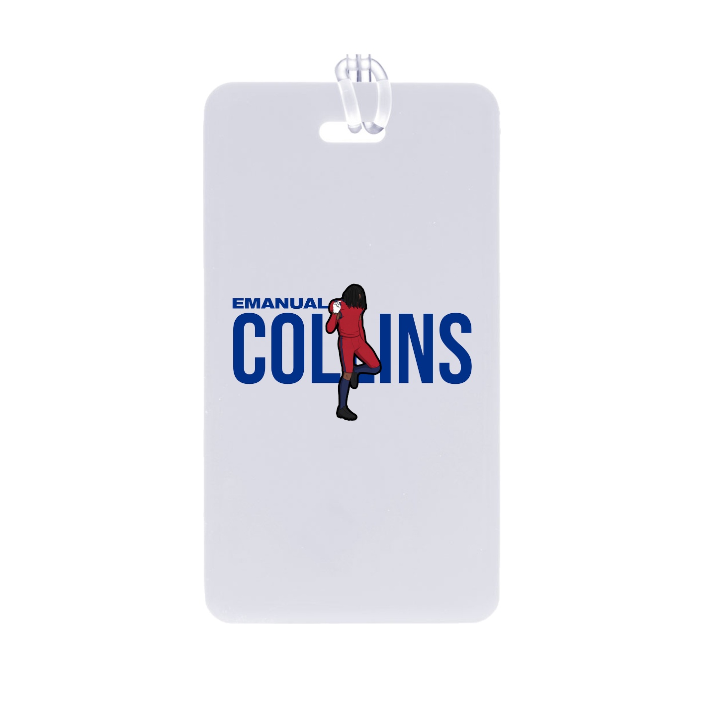 Bag Tag — Player Name in Classic