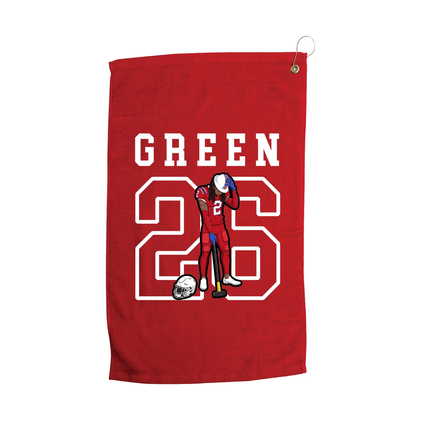 Golf Towel — Shirsey in Red