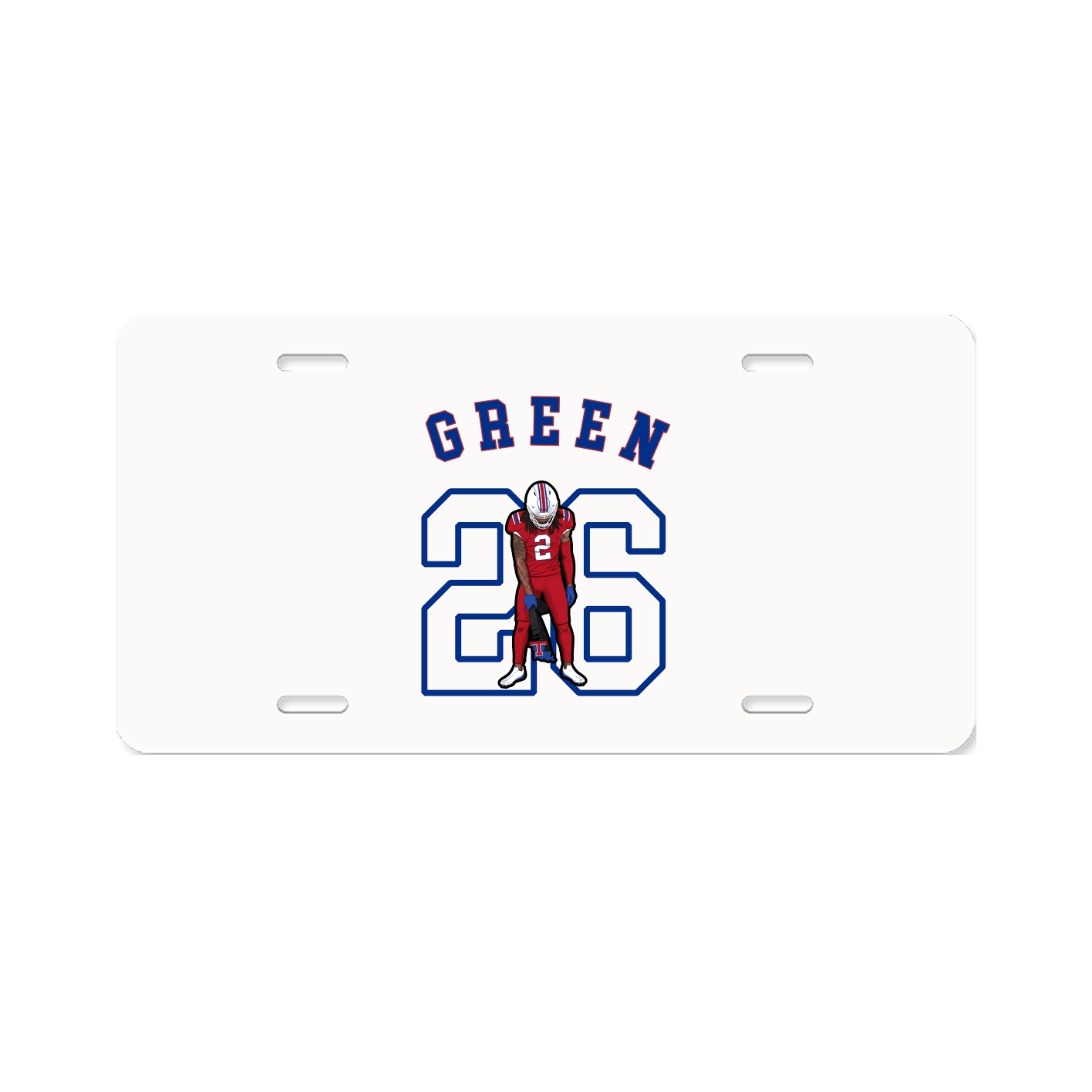 License Plate — Shirsey Arch in Classic