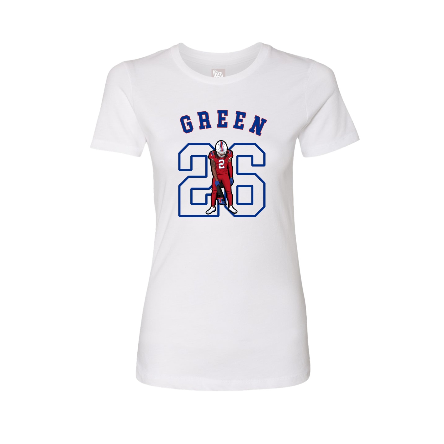 Womens Tee — Shirsey Arch in White