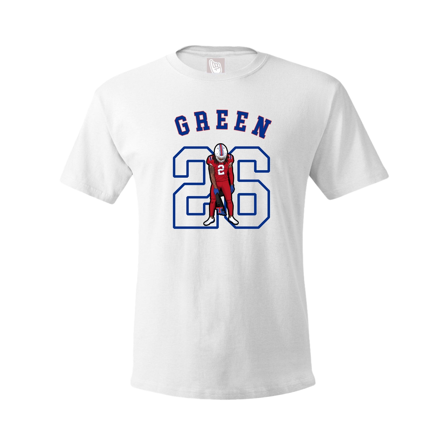 Youth Tee — Shirsey Arch in White
