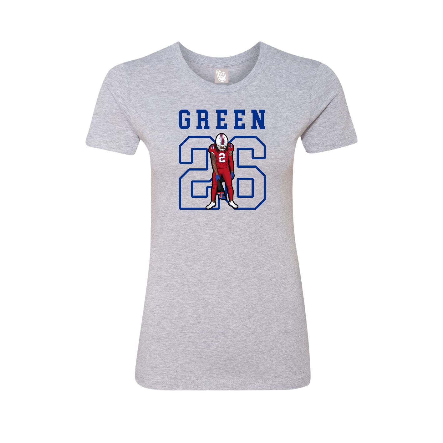Fitted Women's Tee — Shirsey in Grey
