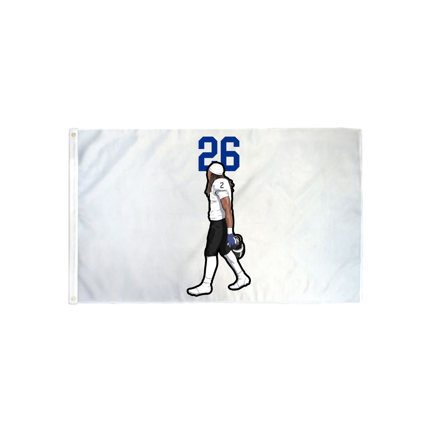 3x5 Flag — Number Top in Classic