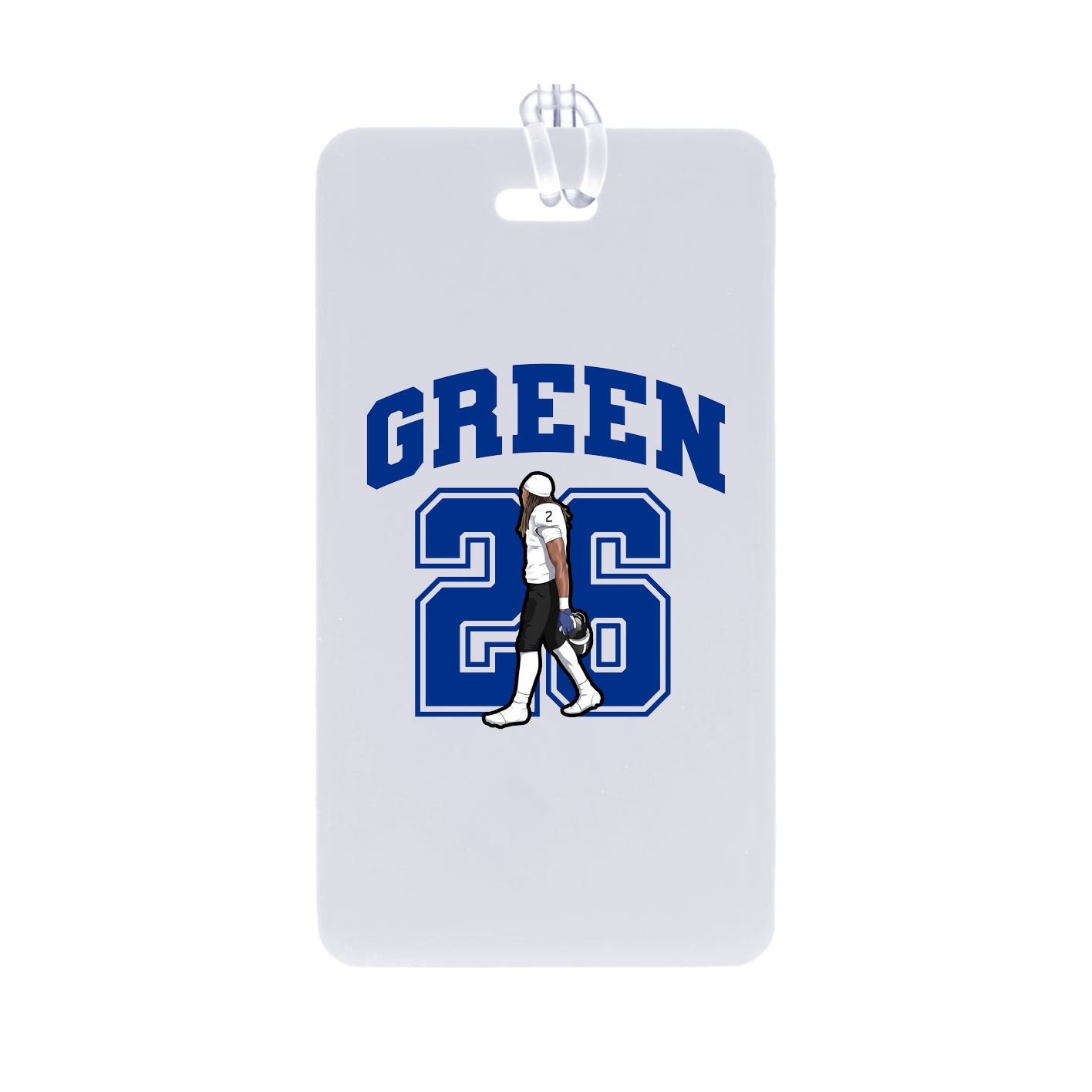 Bag Tag — Number in Classic