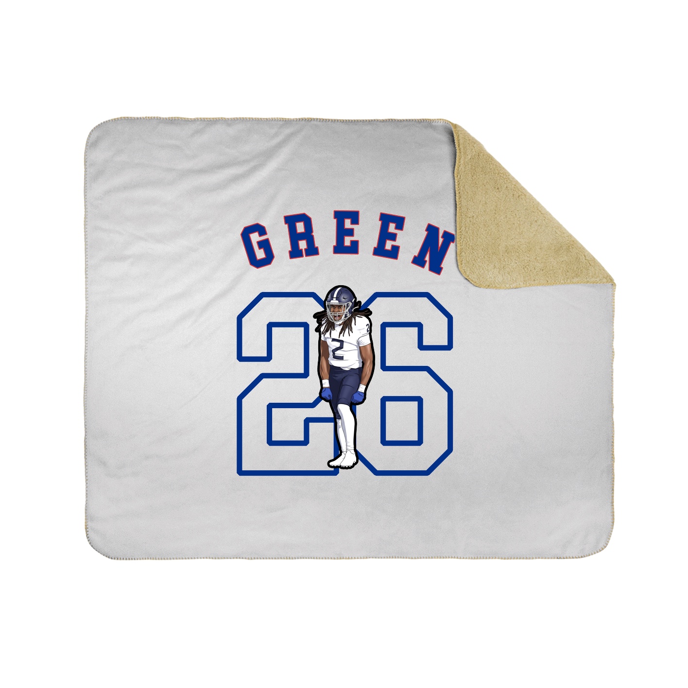 Throw Blanket — Shirsey Arch in White