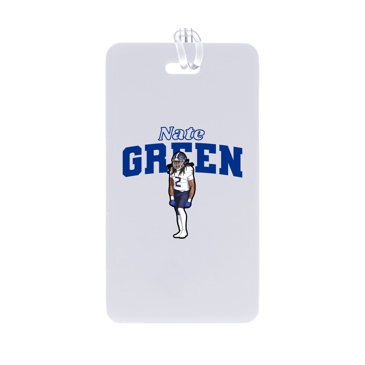 Bag Tag — Name Arch in Classic