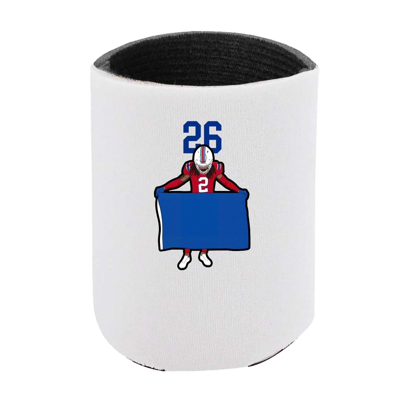 Can Holder — Number Top in White