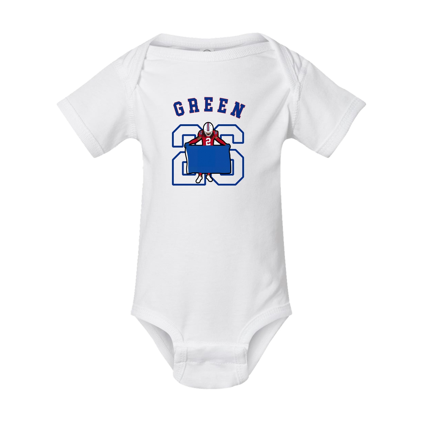 Baby Onesie — Shirsey Arch in White