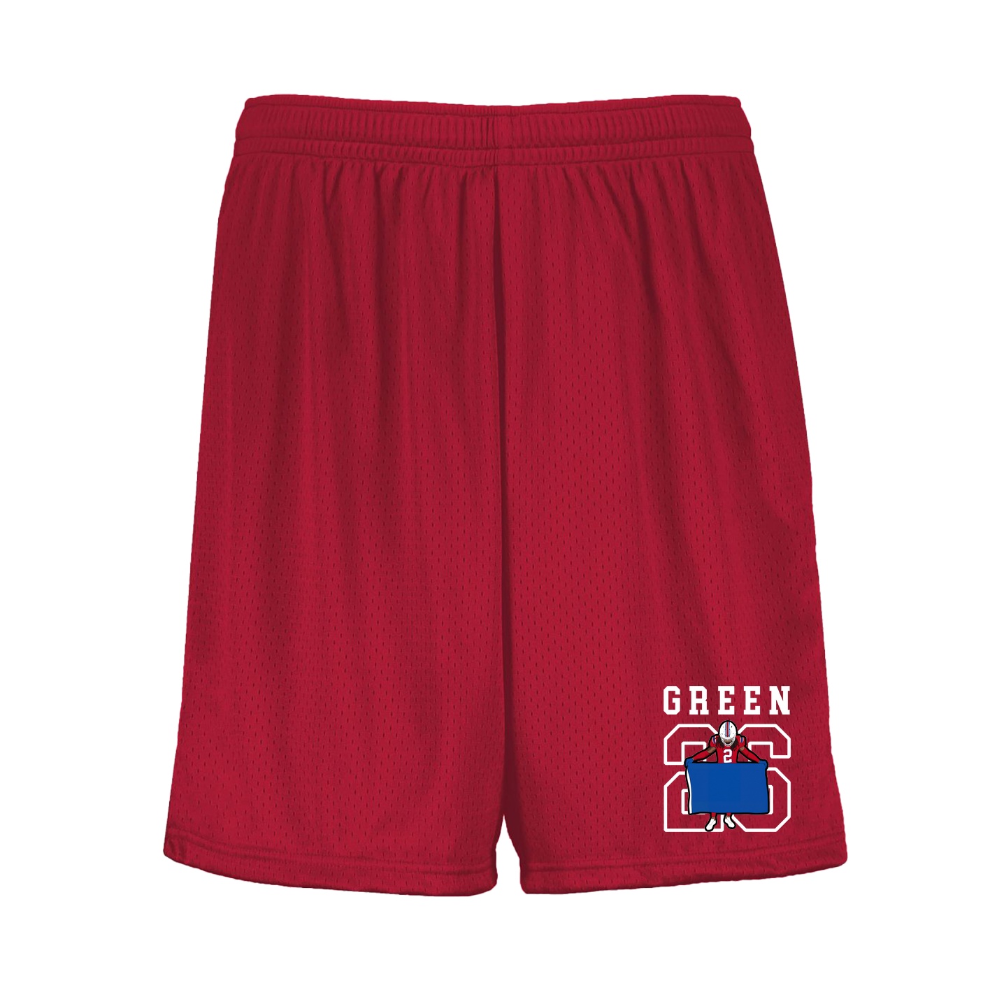 Shorts — Shirsey in Red