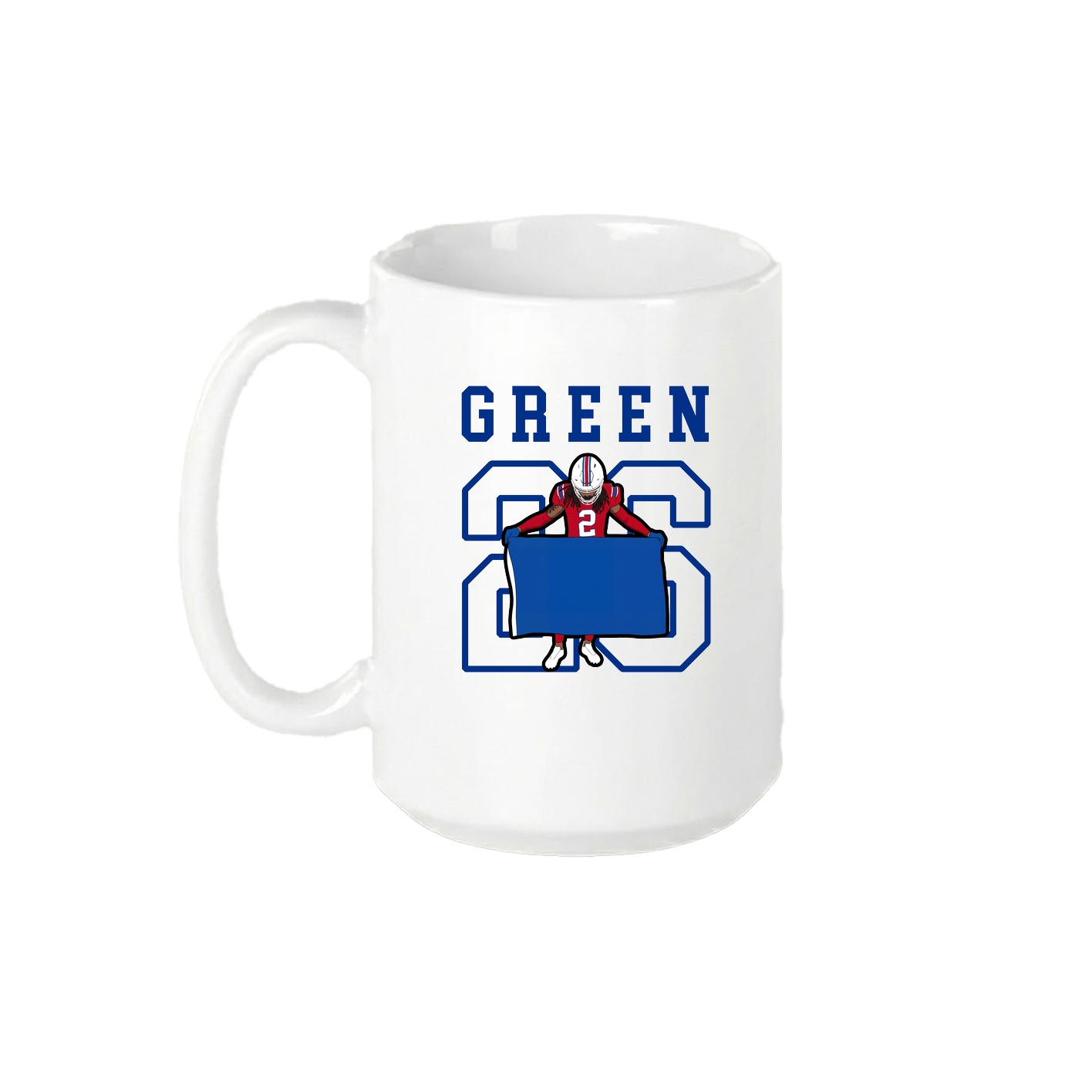 15oz Coffee Mug — Shirsey in White