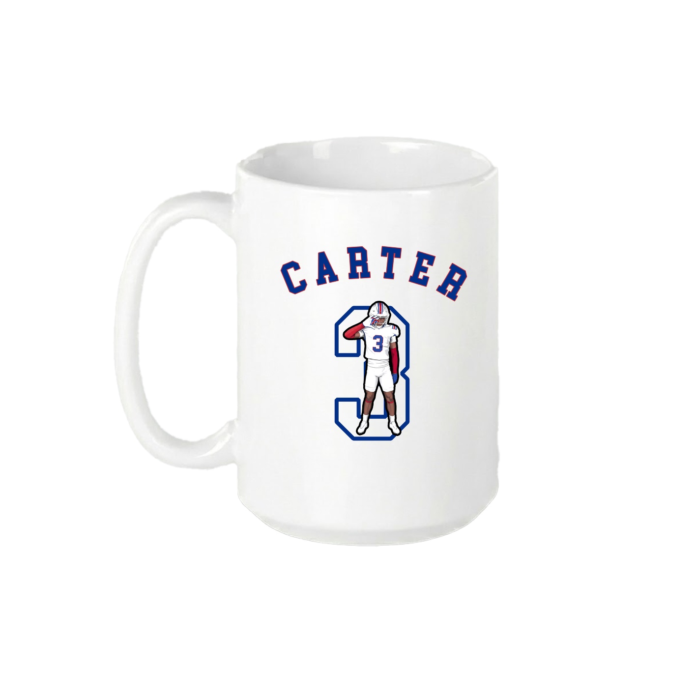 15oz Coffee Mug — Shirsey Arch in White