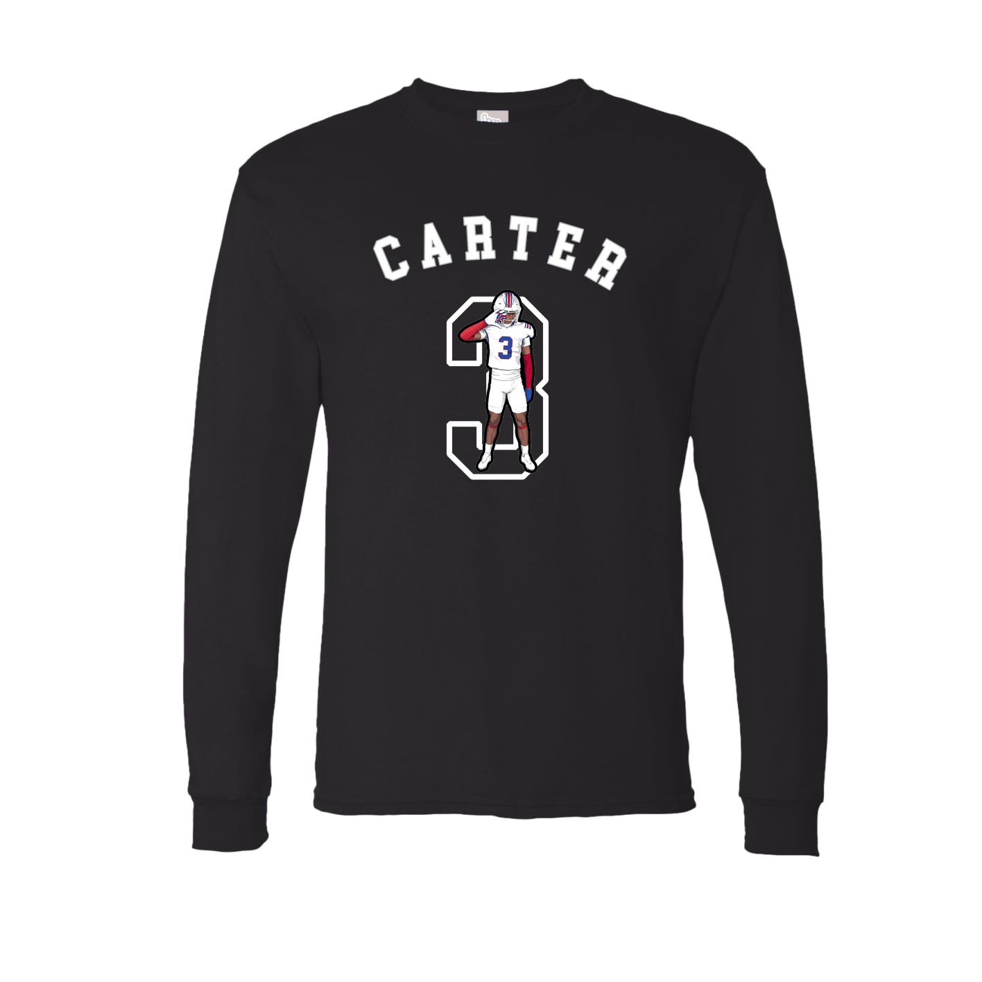 Long Sleeve Tee — Shirsey Arch in Black
