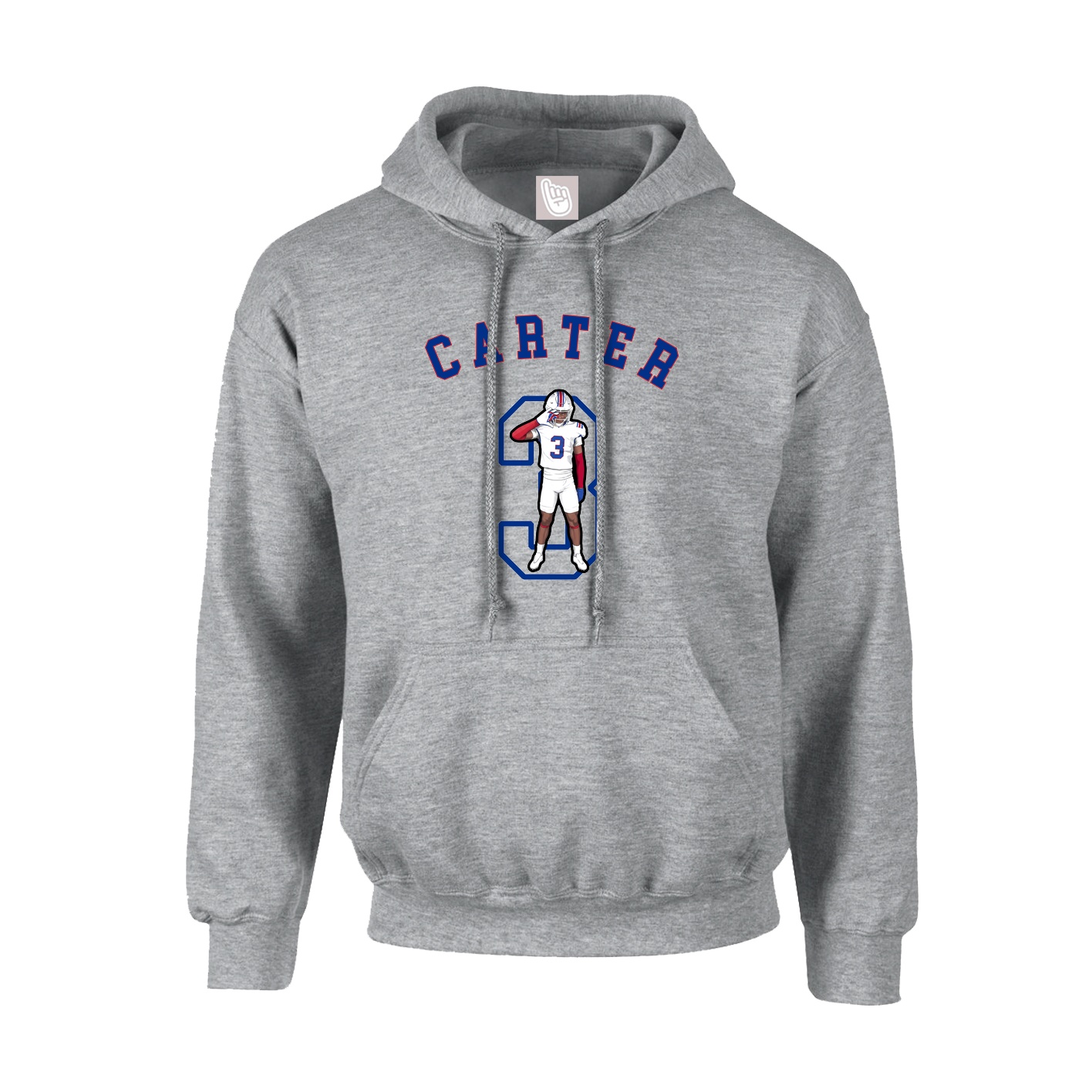 Hoodie — Shirsey Arch in Grey