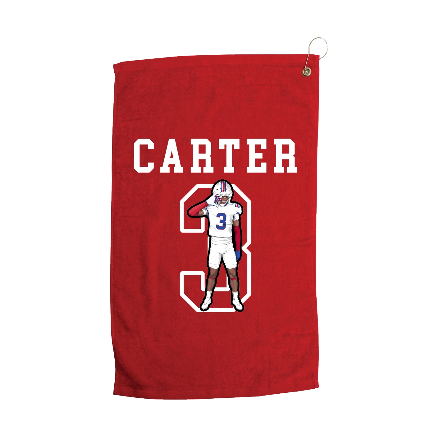 Golf Towel — Shirsey in Red