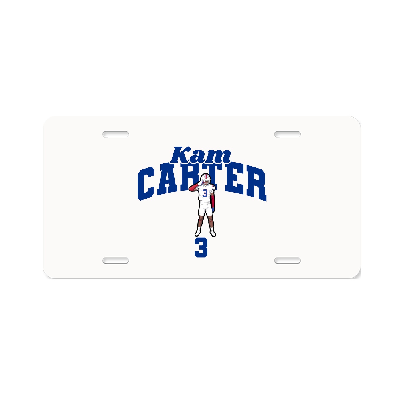 License Plate — Signature Arch in Classic