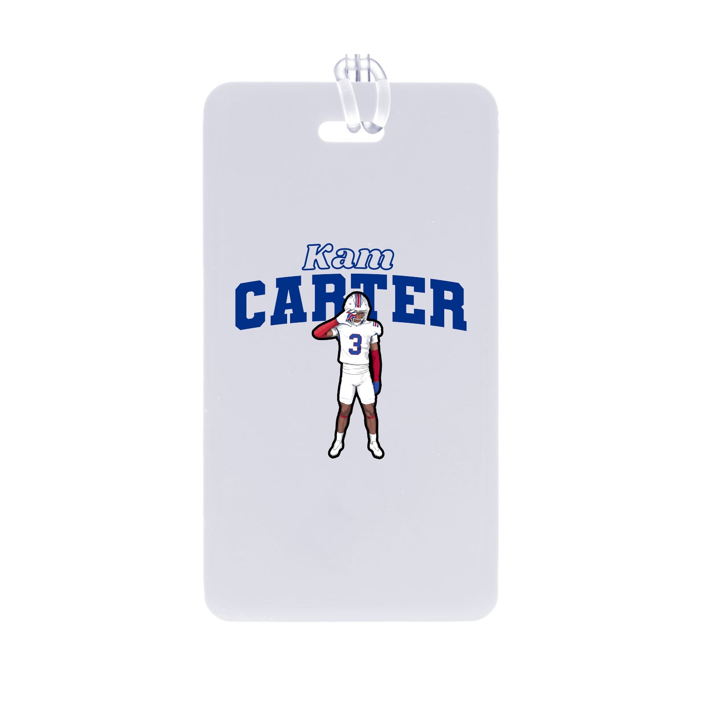 Bag Tag — Name Arch in Classic