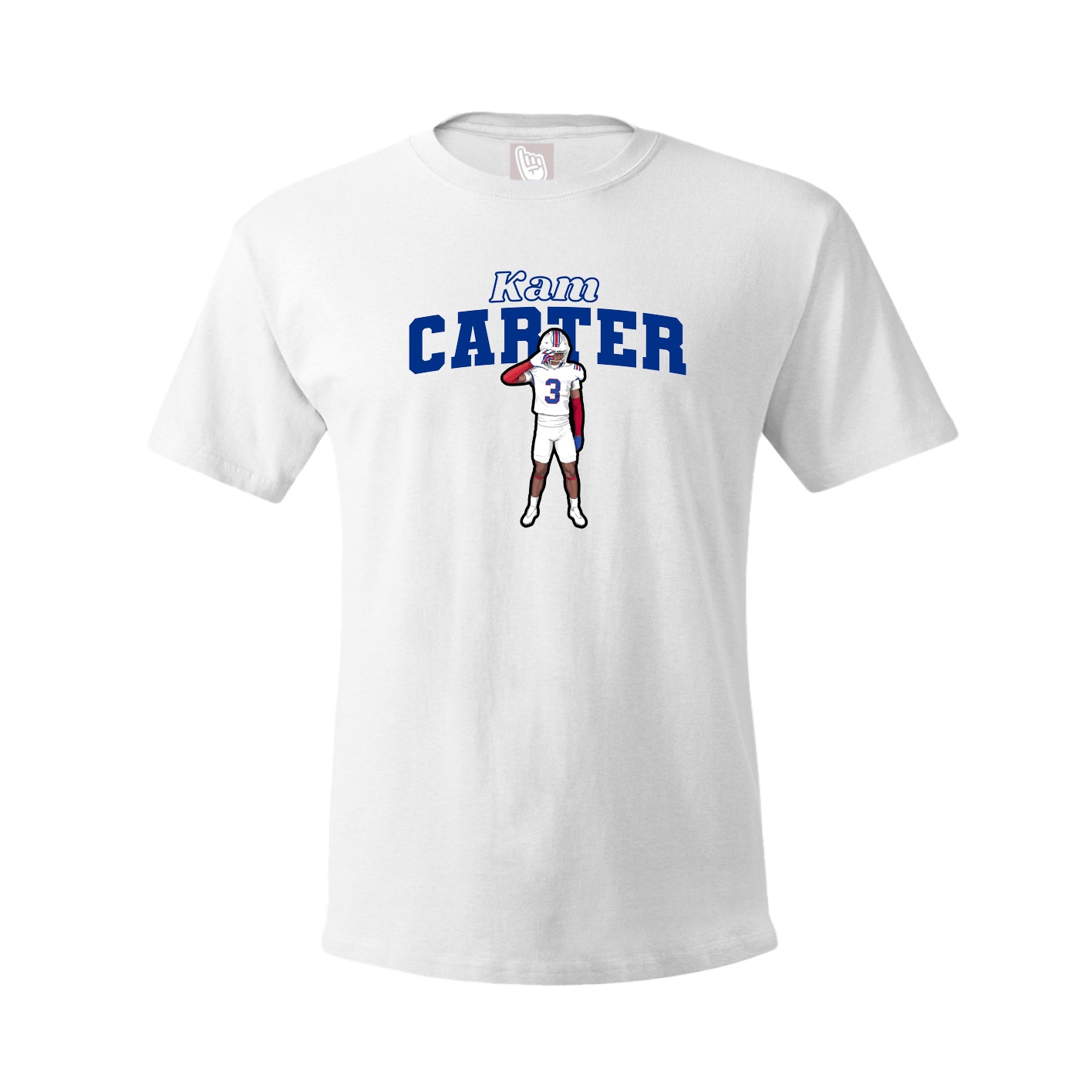 Tee — Name Arch in White