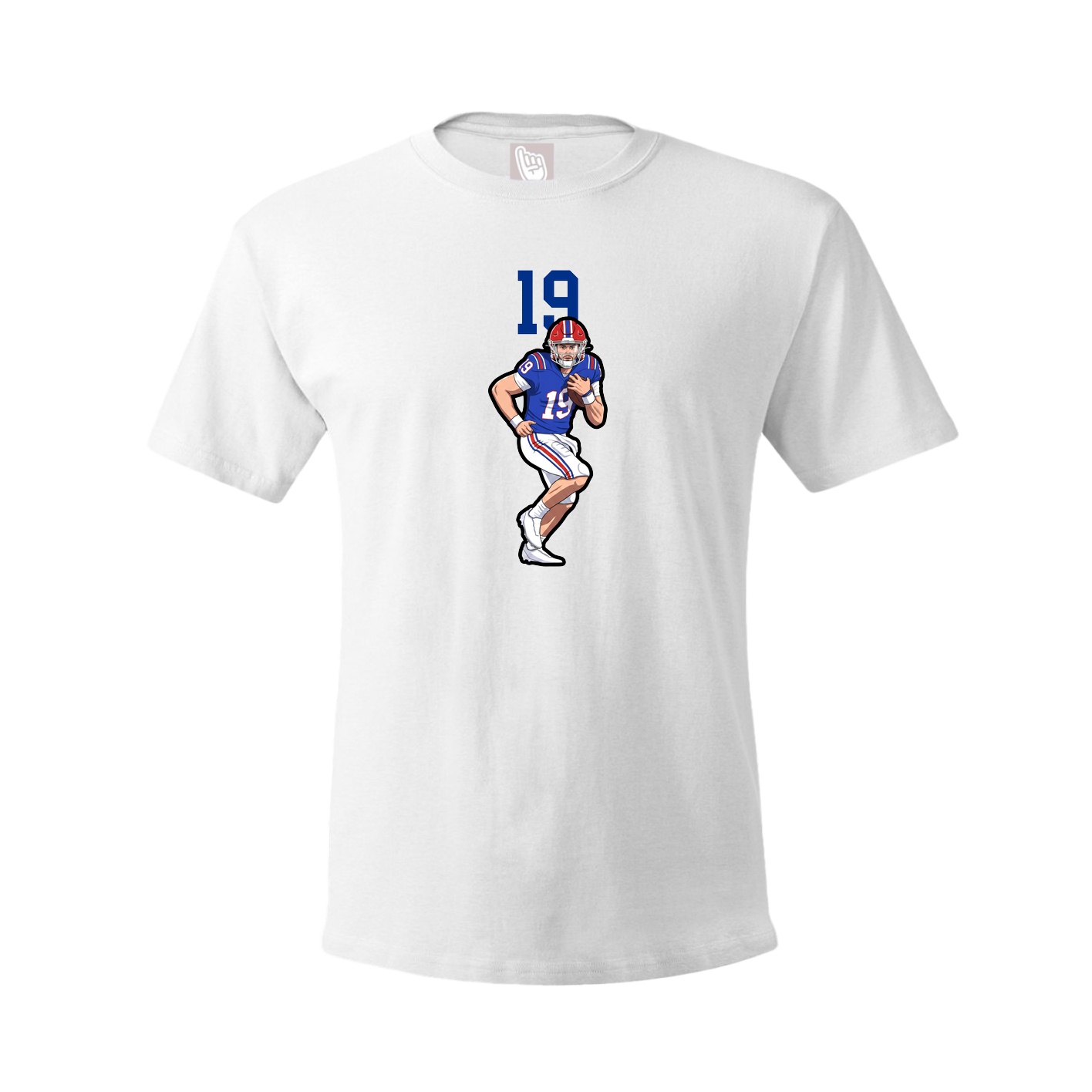 Tee — Number Top in White