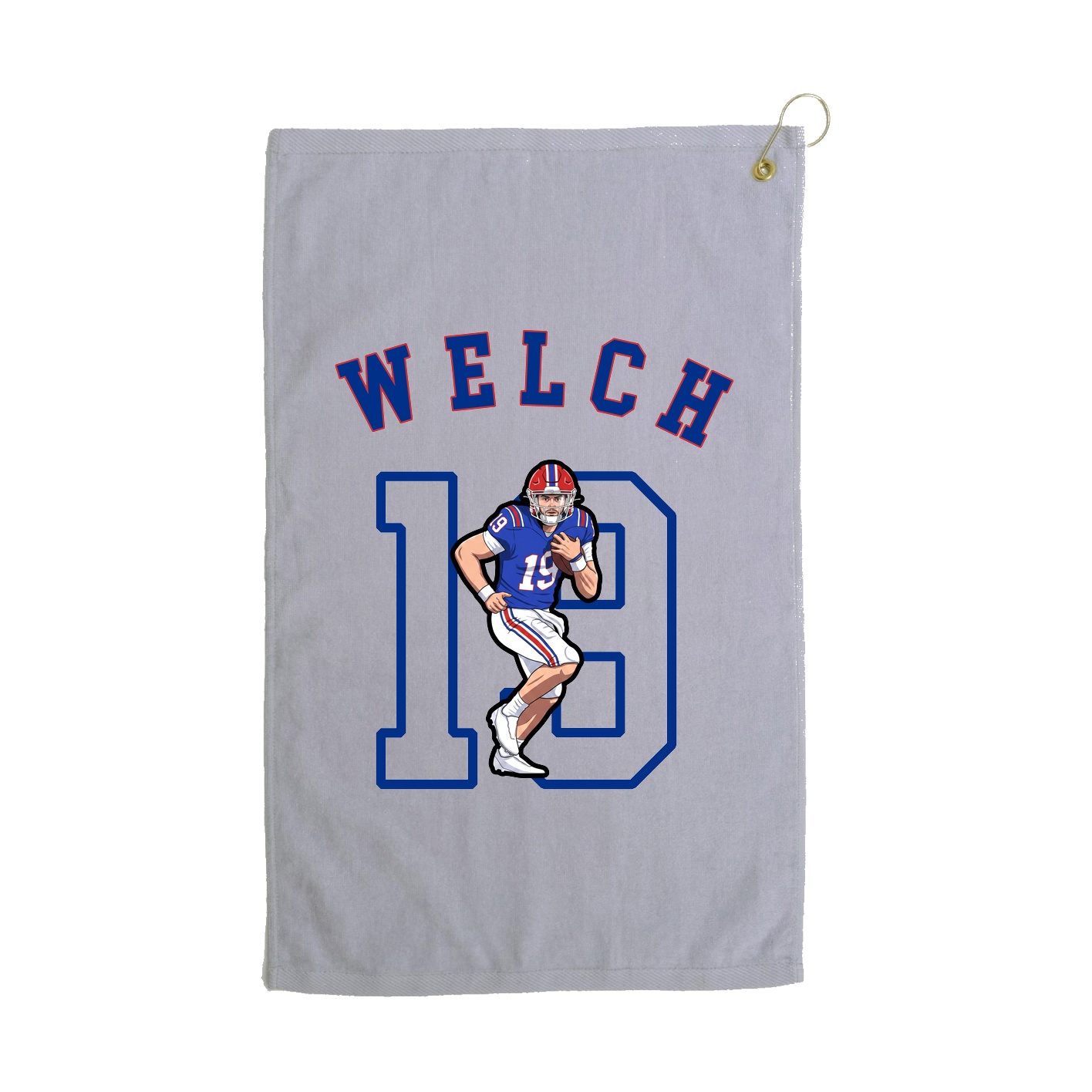 Golf Towel — Shirsey Arch in Grey