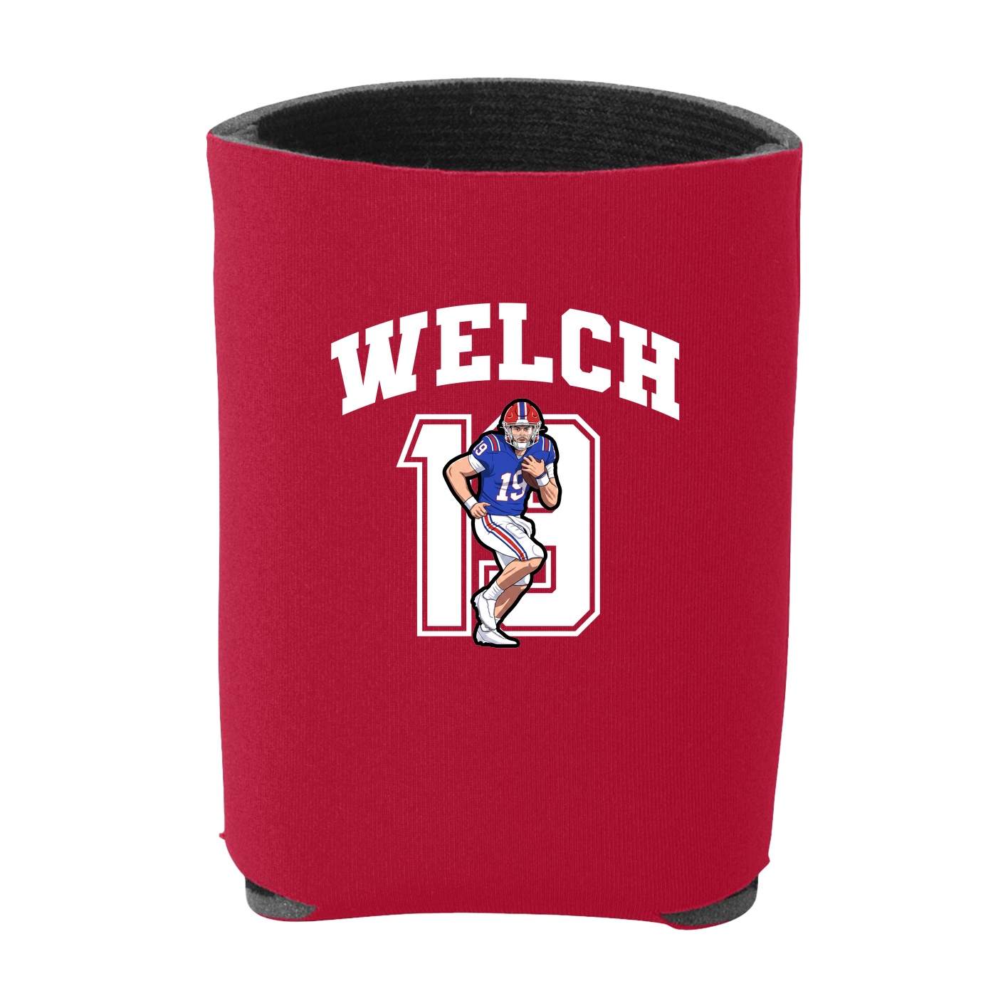 Can Holder — Number in Red