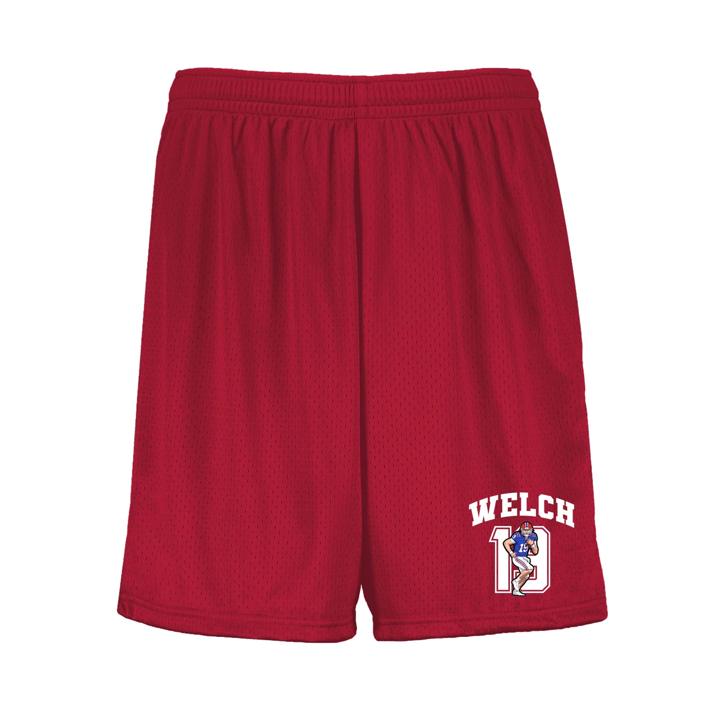 Shorts — Number in Red