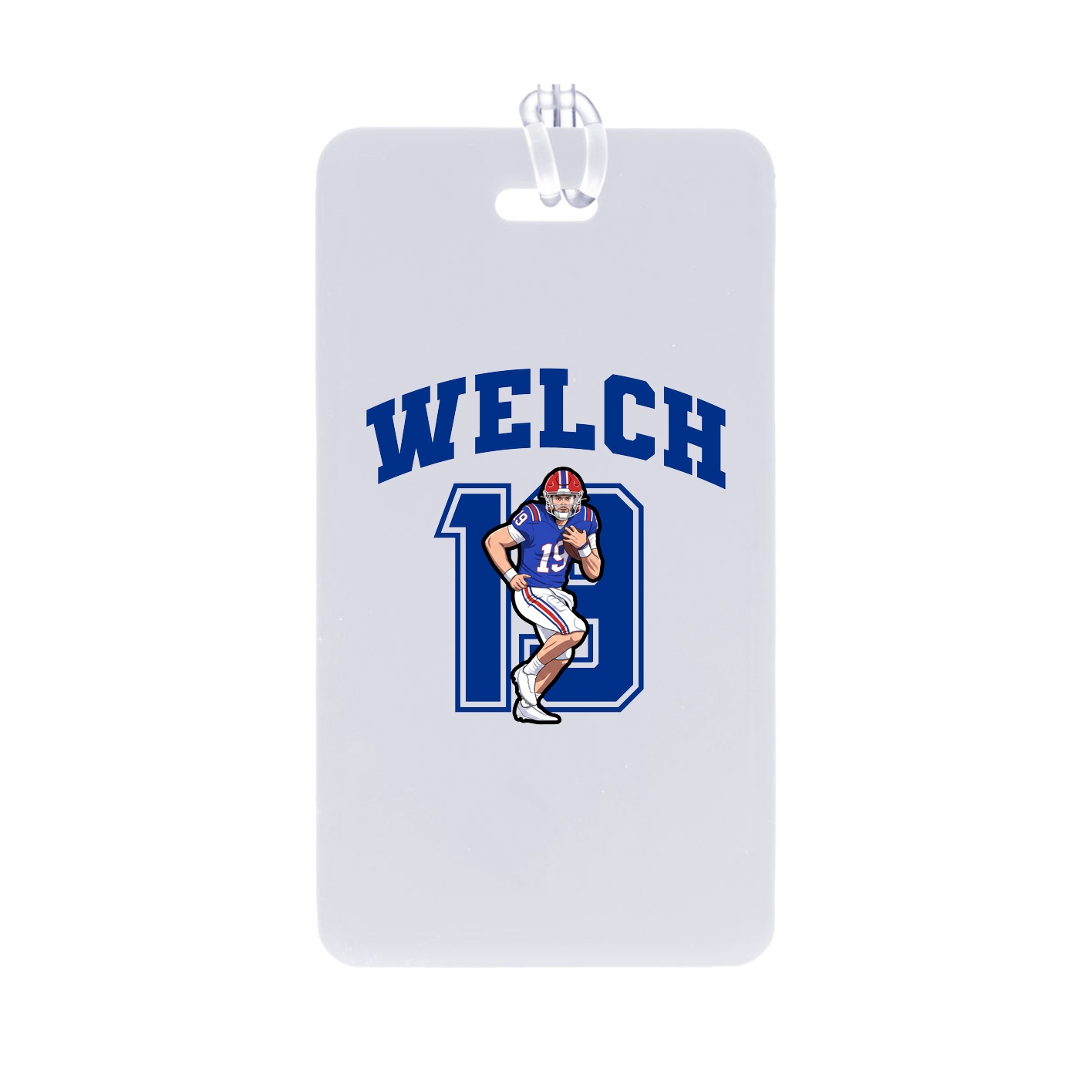 Bag Tag — Number in Classic