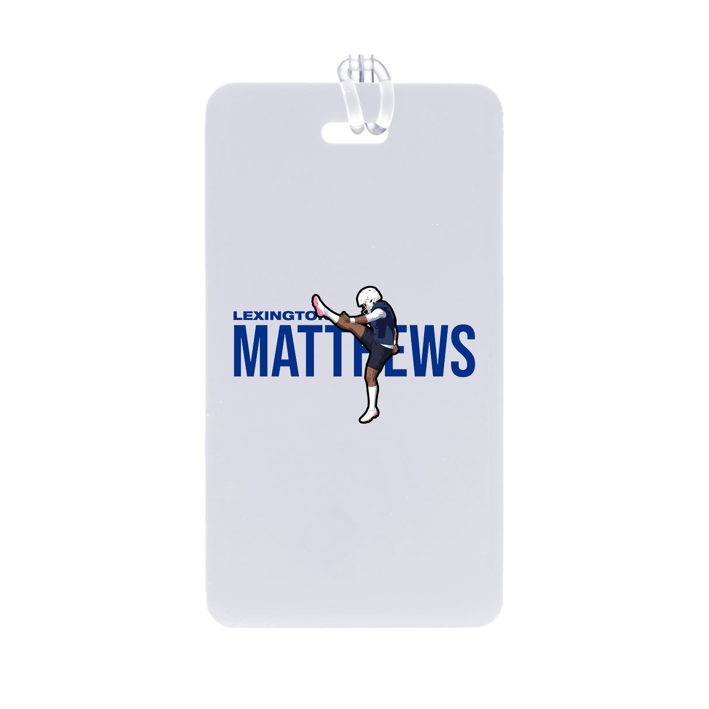 Bag Tag — Player Name in Classic