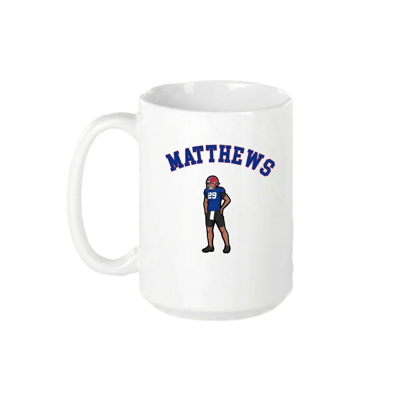 15oz Coffee Mug — Shirsey Arch in White