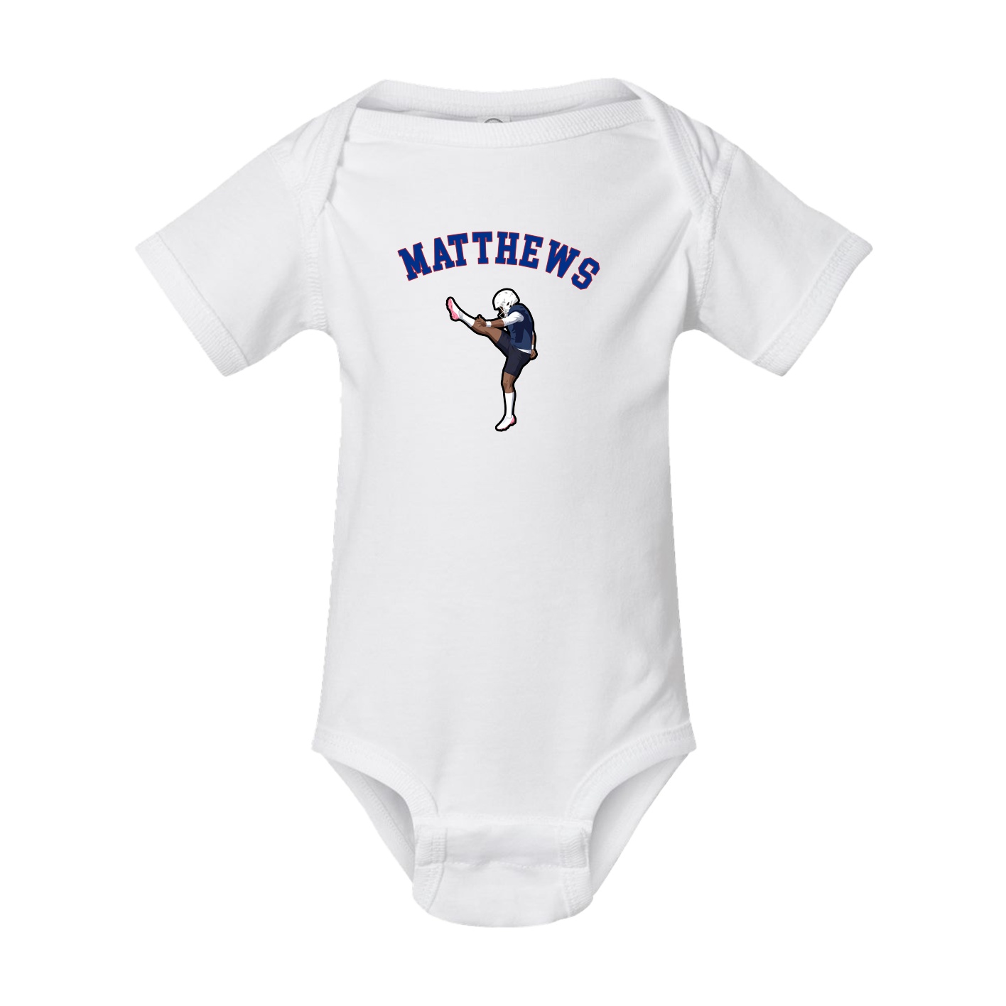 Baby Onesie — Shirsey Arch in White
