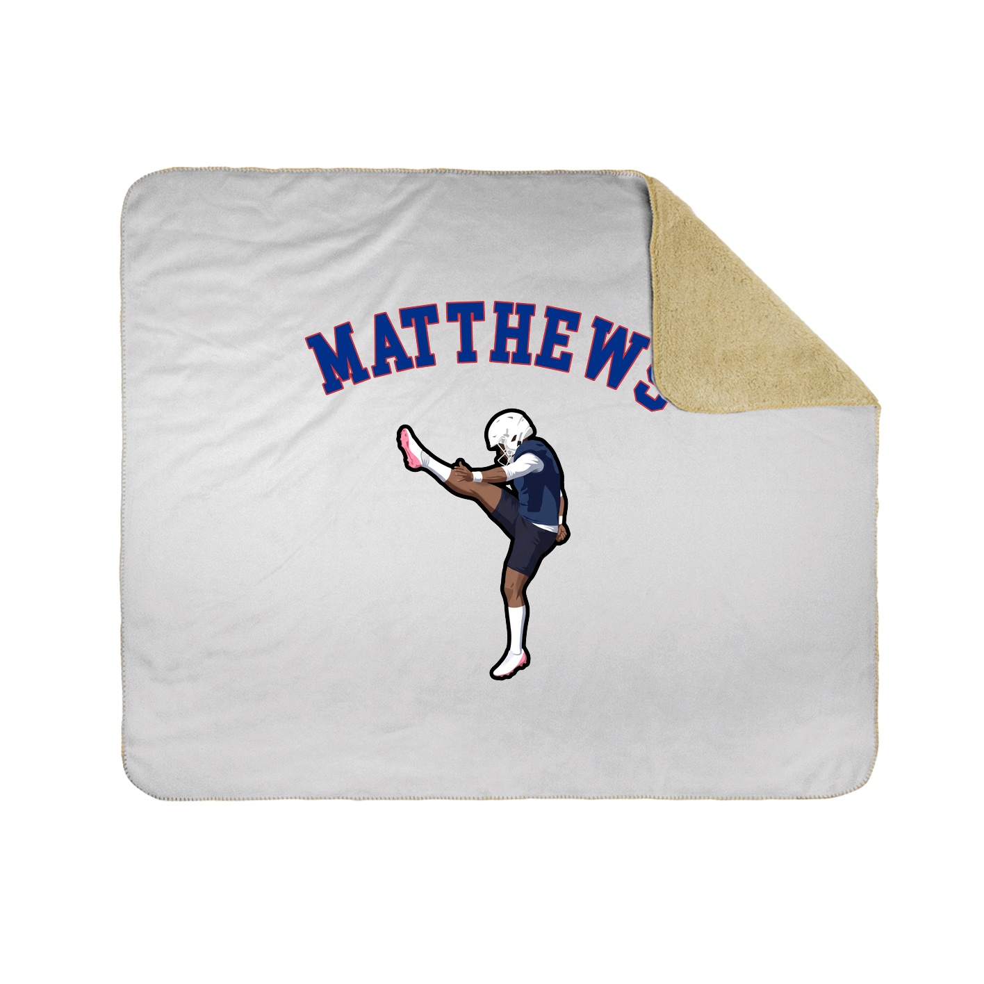 Throw Blanket — Shirsey Arch in White