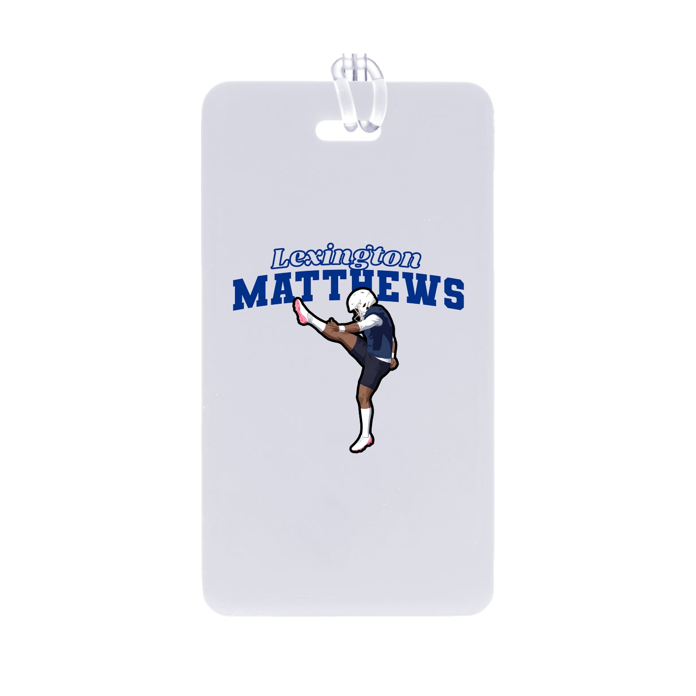 Bag Tag — Name Arch in Classic