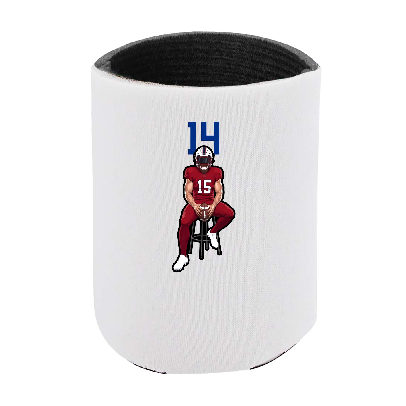 Can Holder — Number Top in White