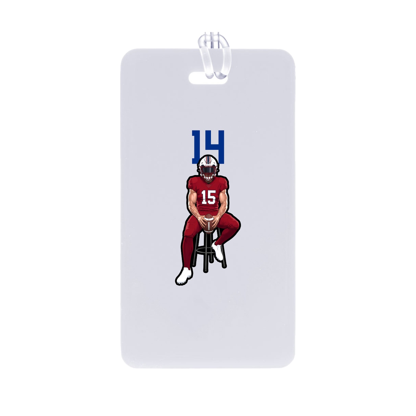 Bag Tag — Number Top in Classic