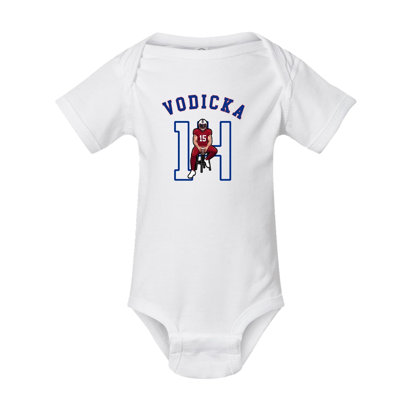 Baby Onesie — Shirsey Arch in White