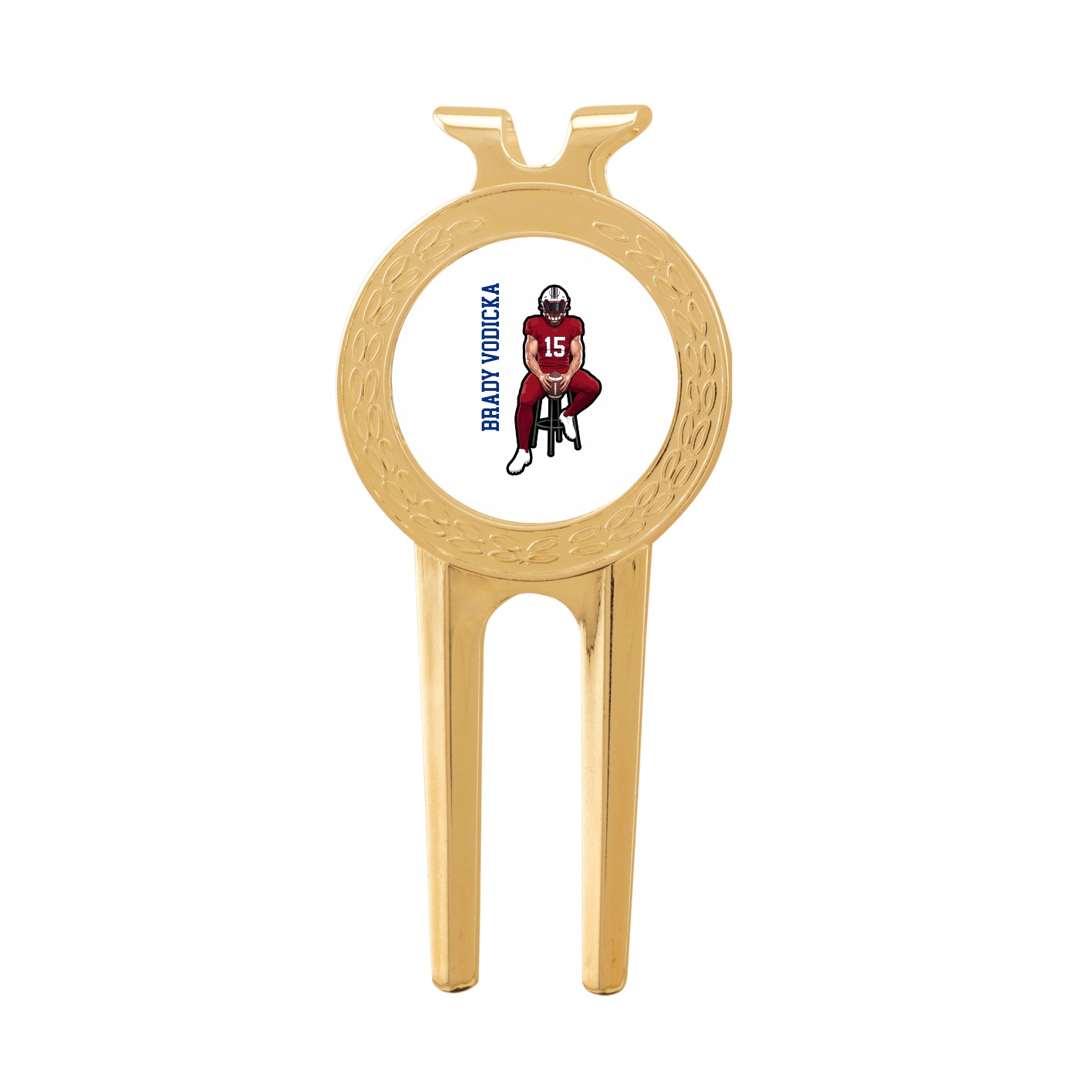 Divot Tool with Ball Marker — Name Vertical in Classic