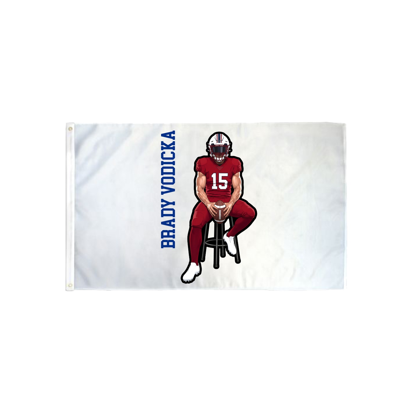 3x5 Flag — Name Vertical in Classic