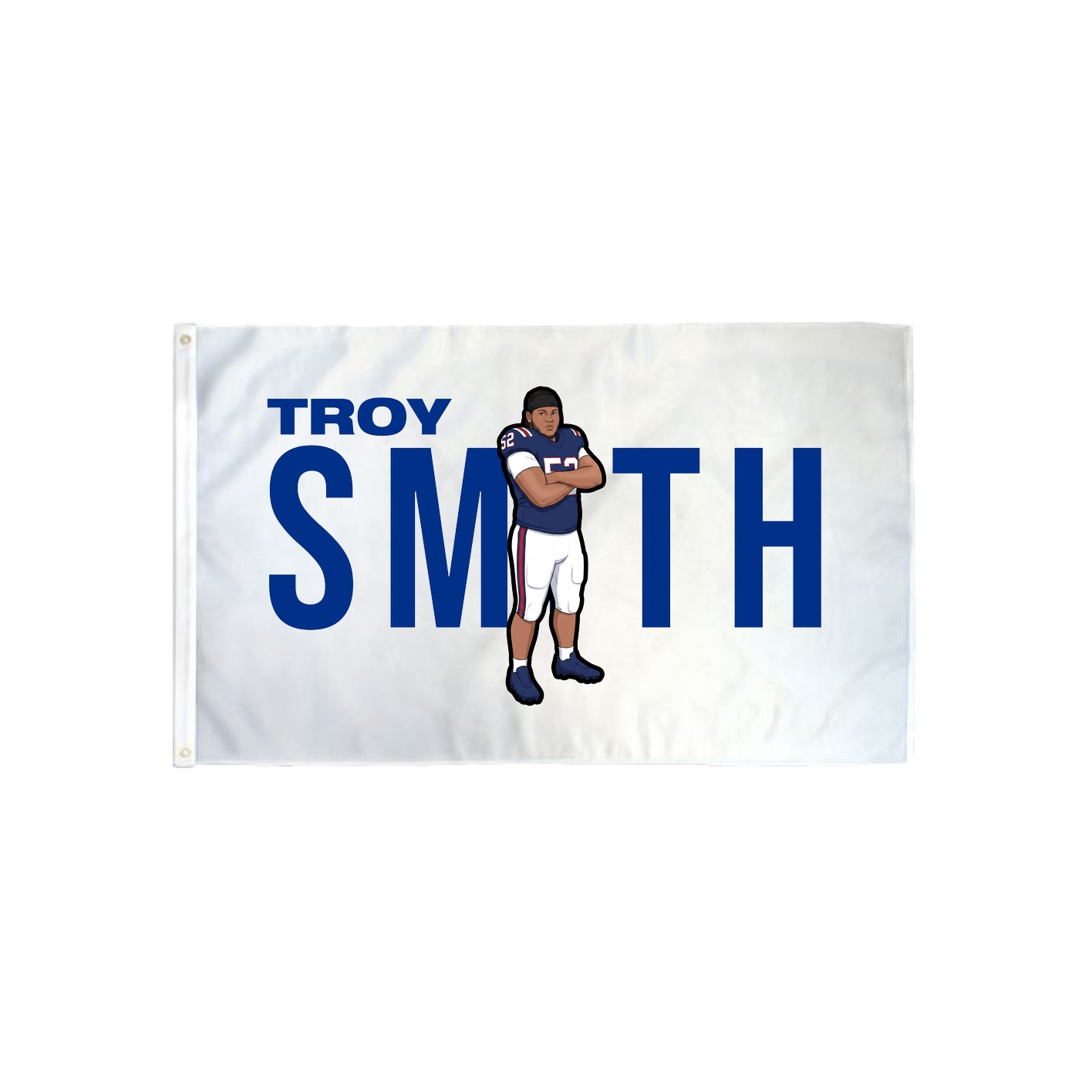 3x5 Flag — Player Name in Classic