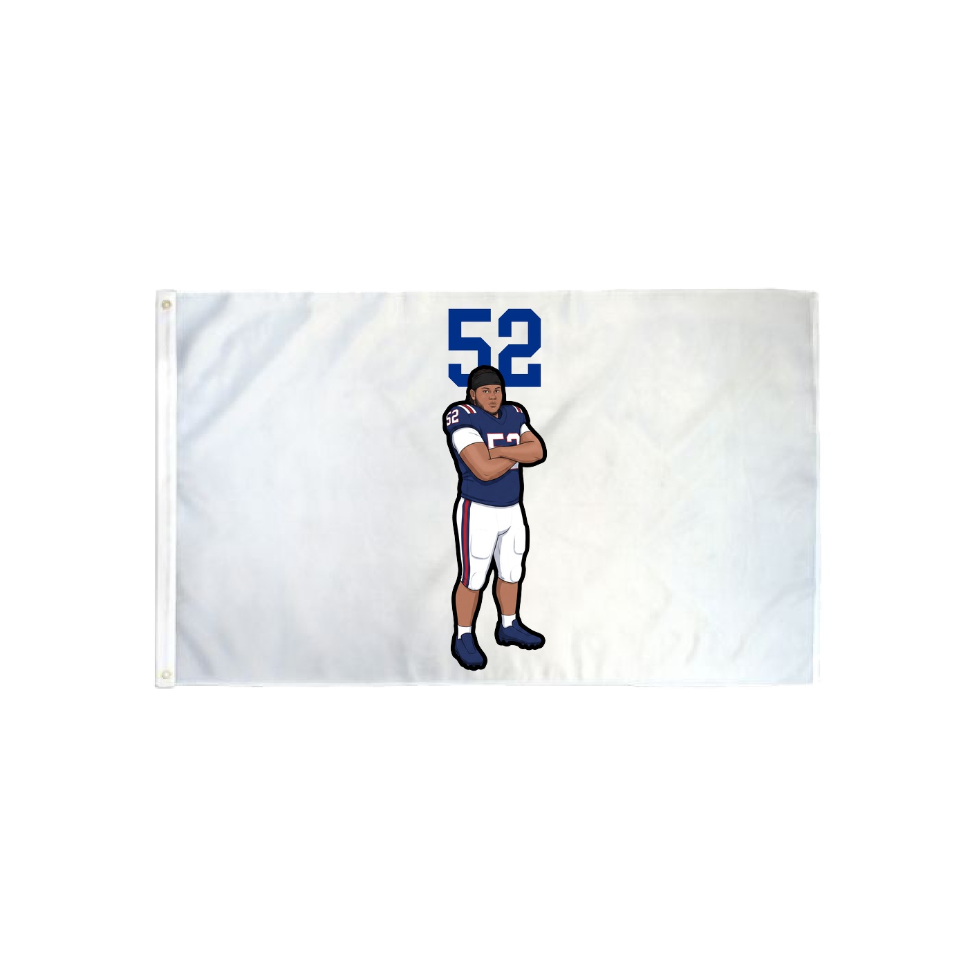 3x5 Flag — Number Top in Classic