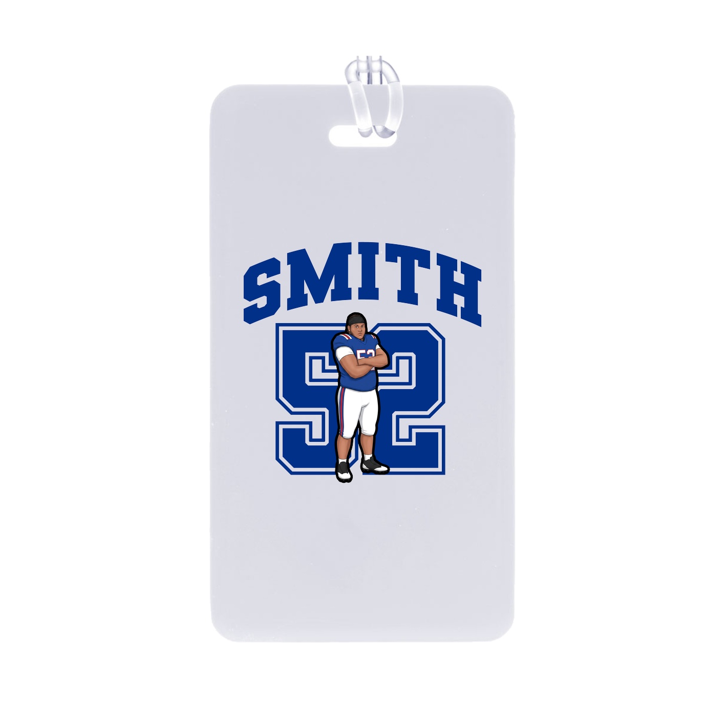 Bag Tag — Number in Classic