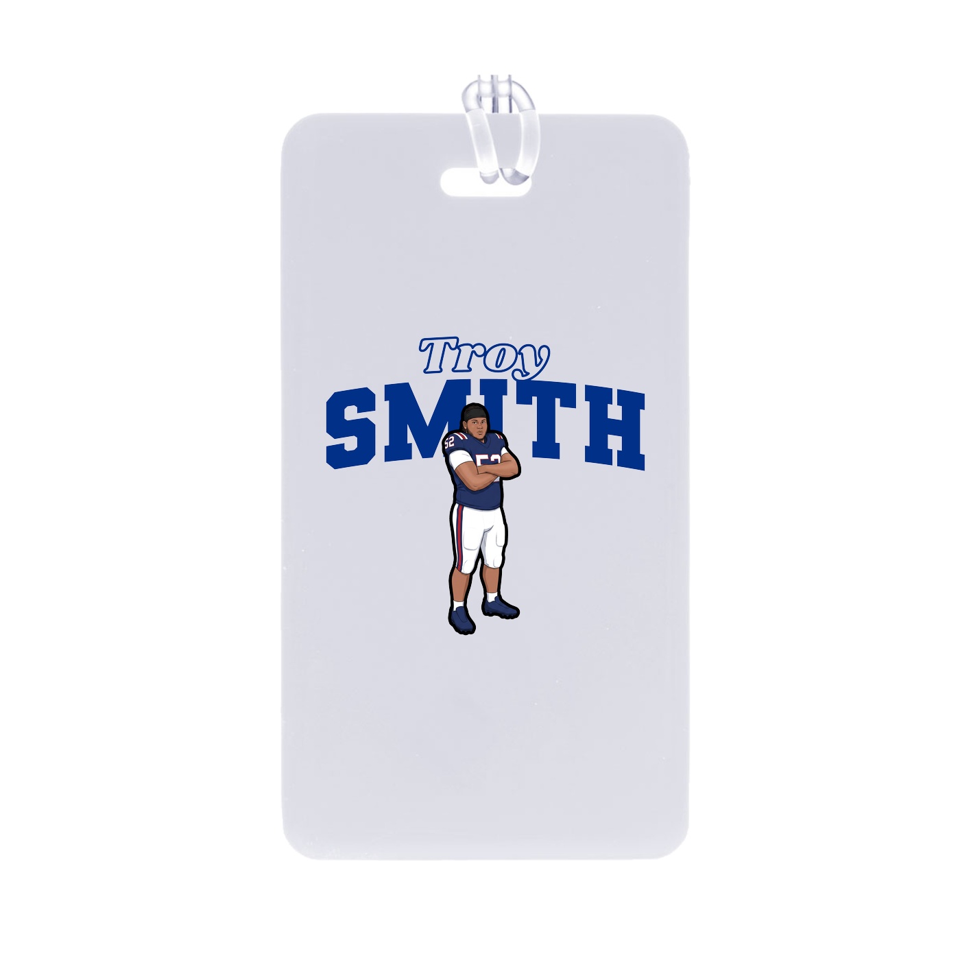 Bag Tag — Name Arch in Classic