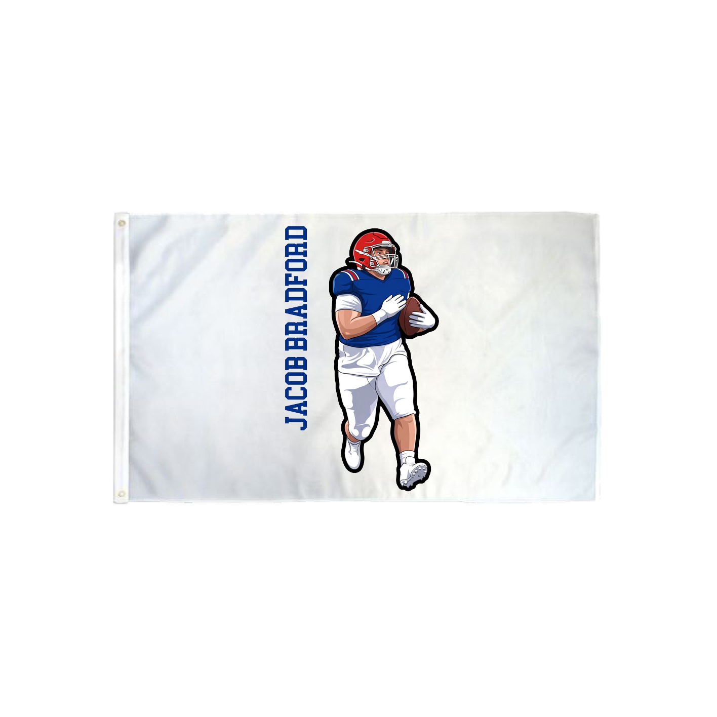 3x5 Flag — Name Vertical in Classic