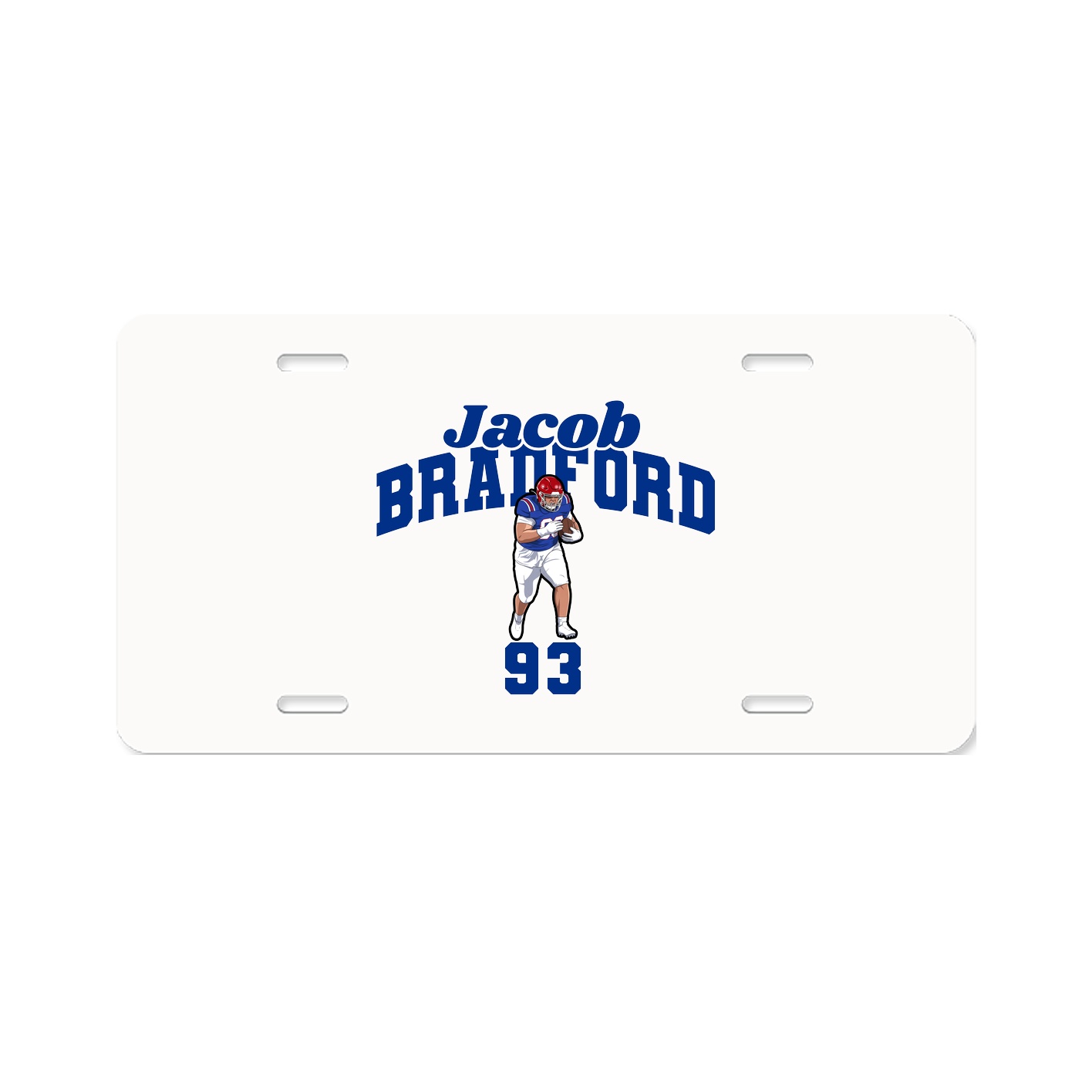 License Plate — Signature Arch in Classic