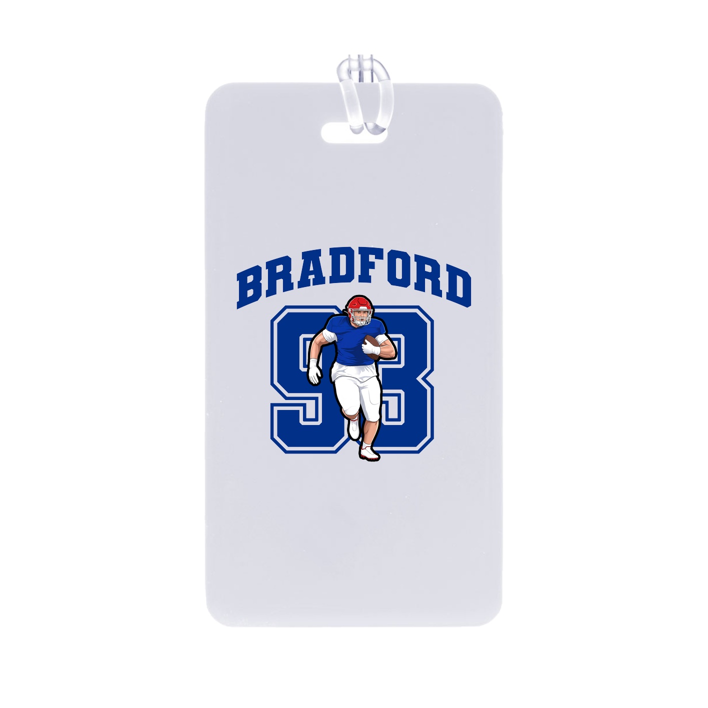 Bag Tag — Number in Classic