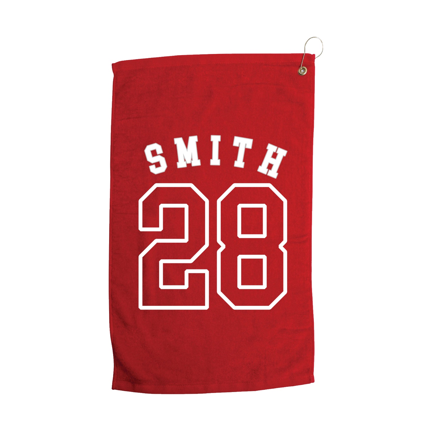 Golf Towel — Shirsey Arch in Red
