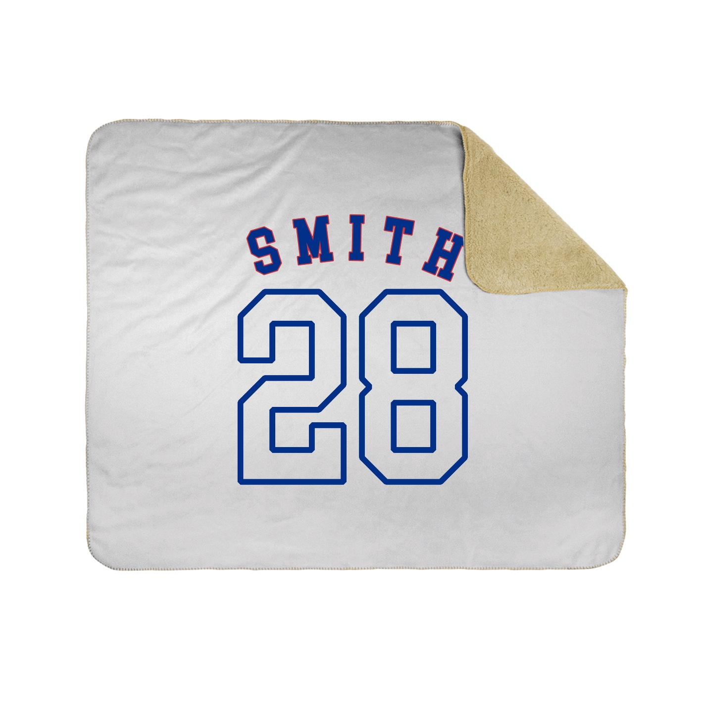 Throw Blanket — Shirsey Arch in White