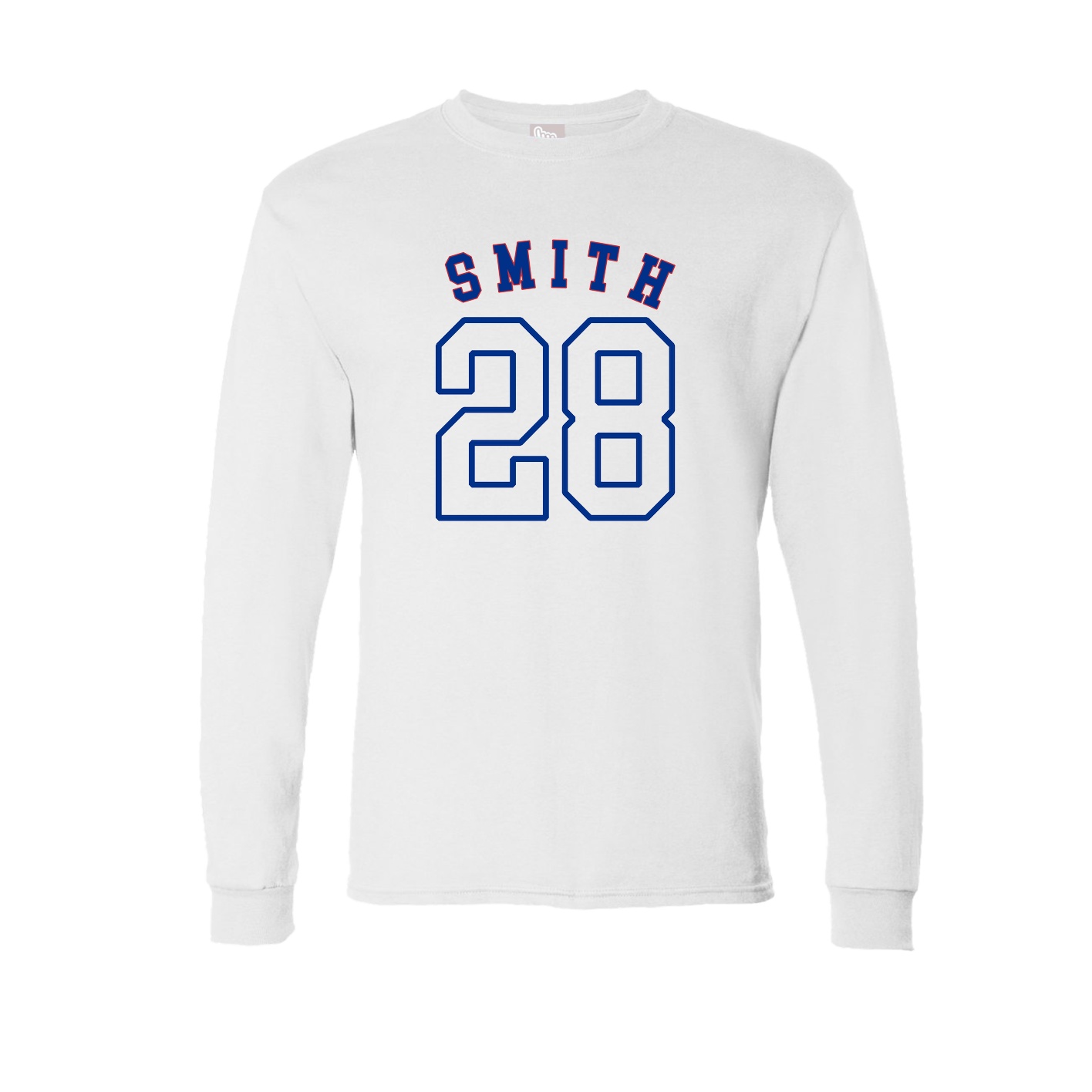 Long Sleeve Tee — Shirsey Arch in White