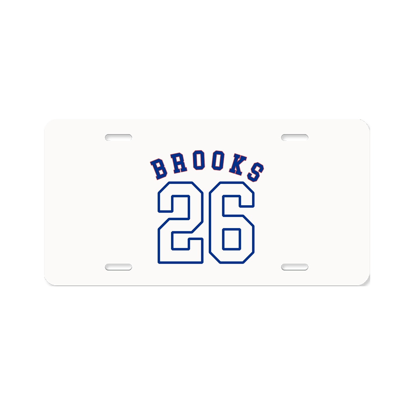 License Plate — Shirsey Arch in Classic